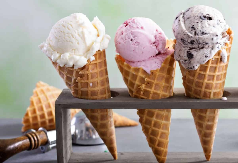 ice cream cones