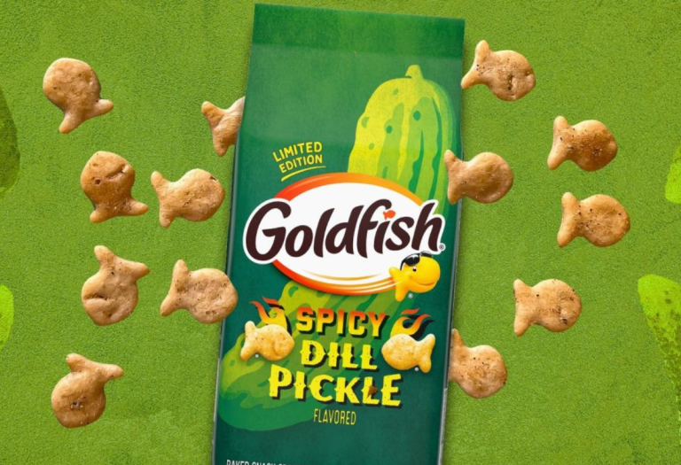spicy dill pickle goldfish